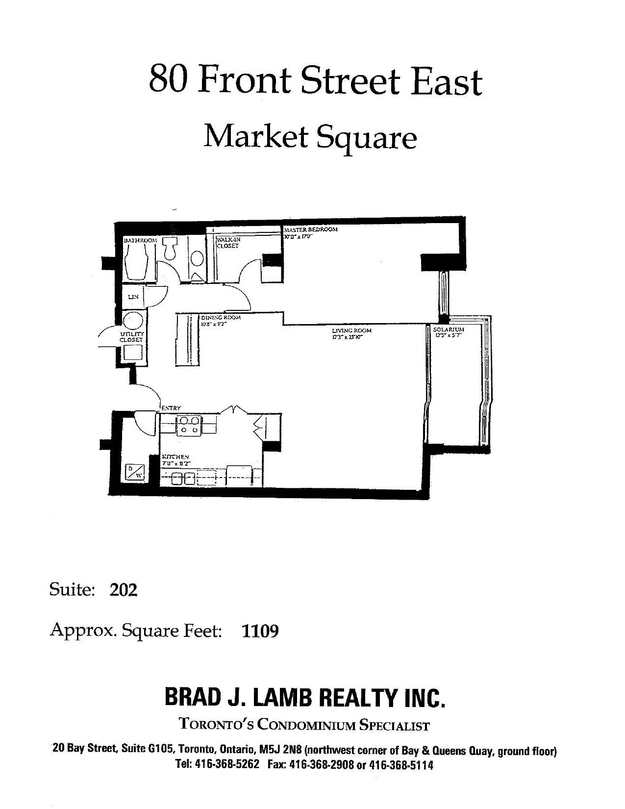 Suite 202 (80 Front) floor plan