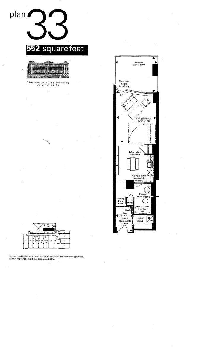 Suite 33 floor plan