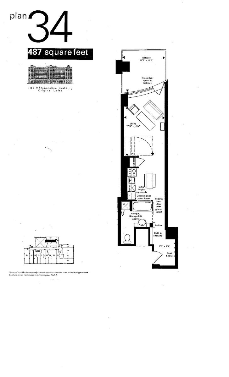 Suite 34 floor plan