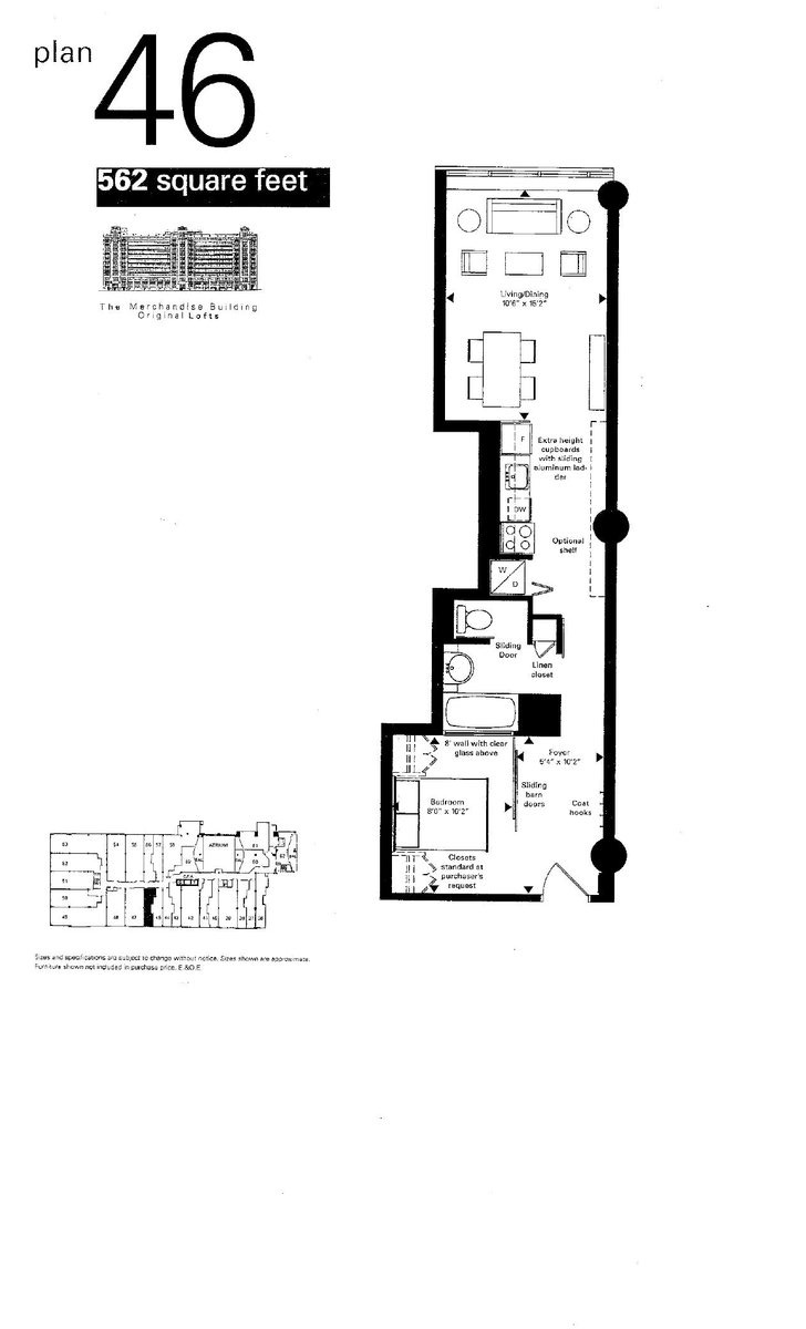 Suite 46 floor plan