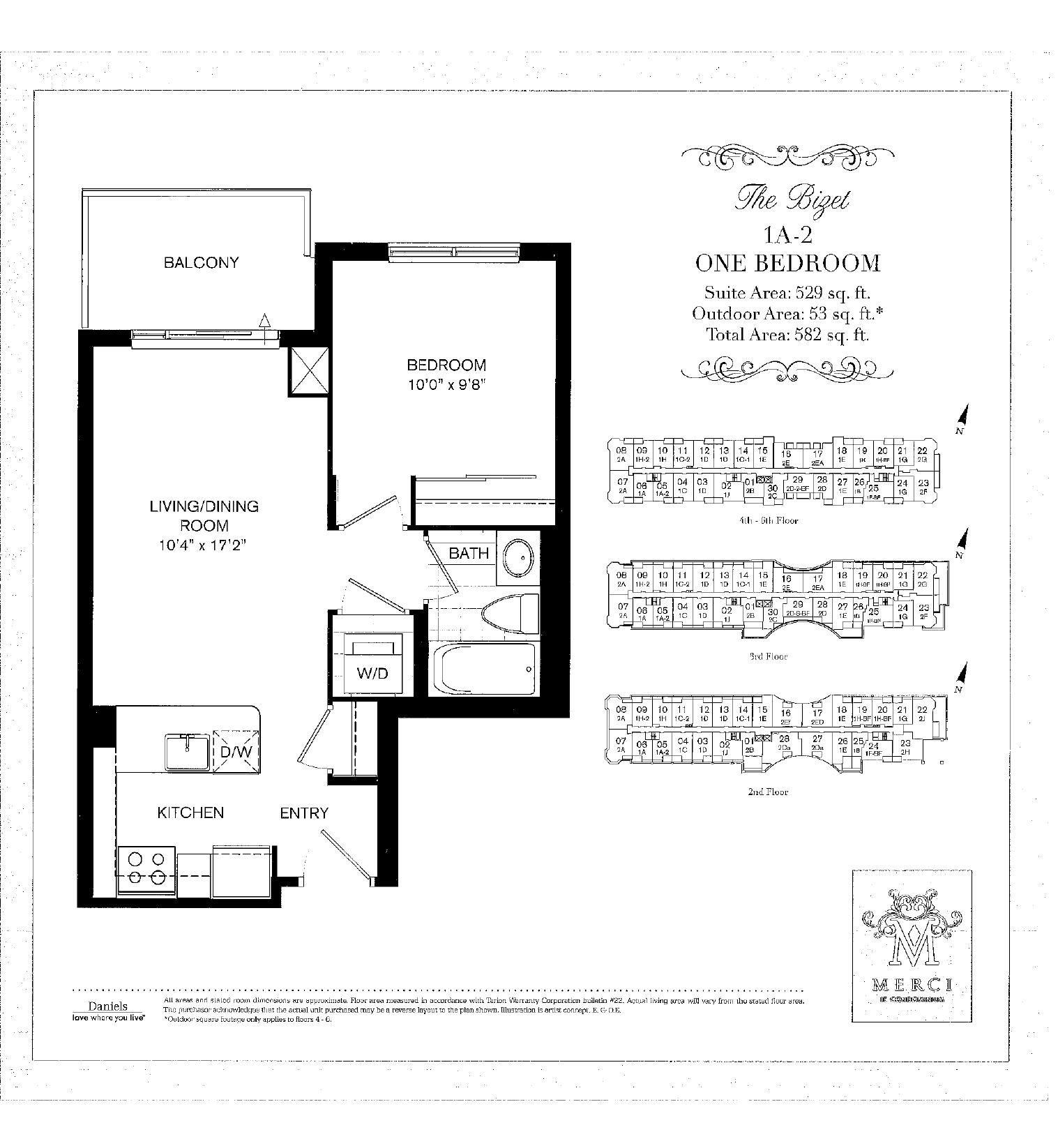 The Bizet floor plan