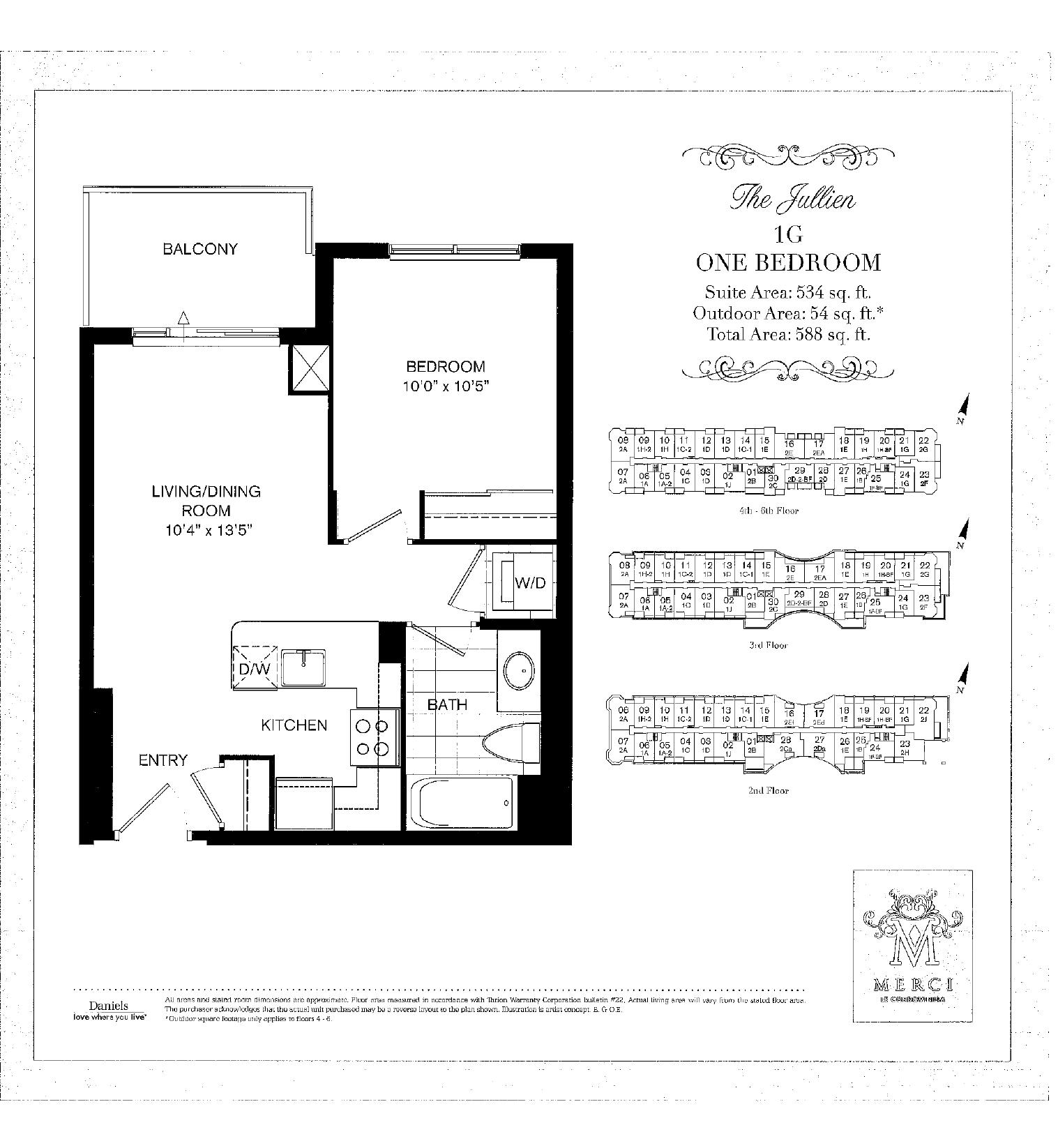 The Jullien floor plan