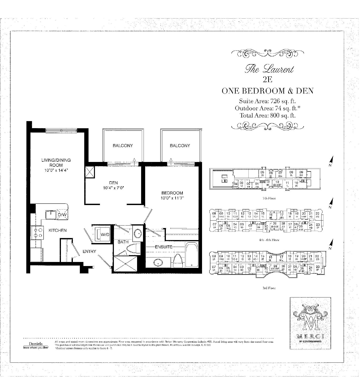 The Laurent floor plan