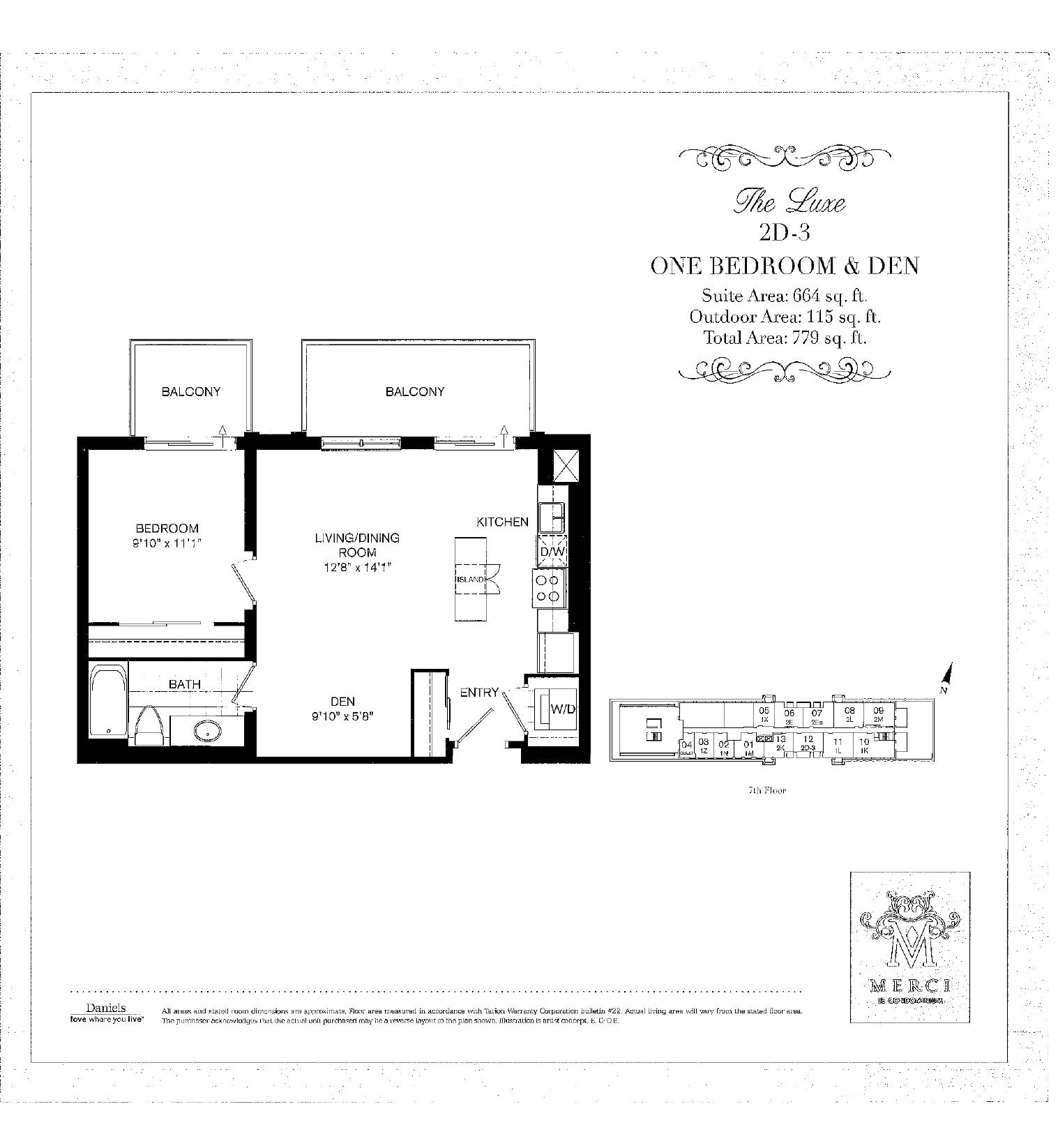 The Luxe floor plan
