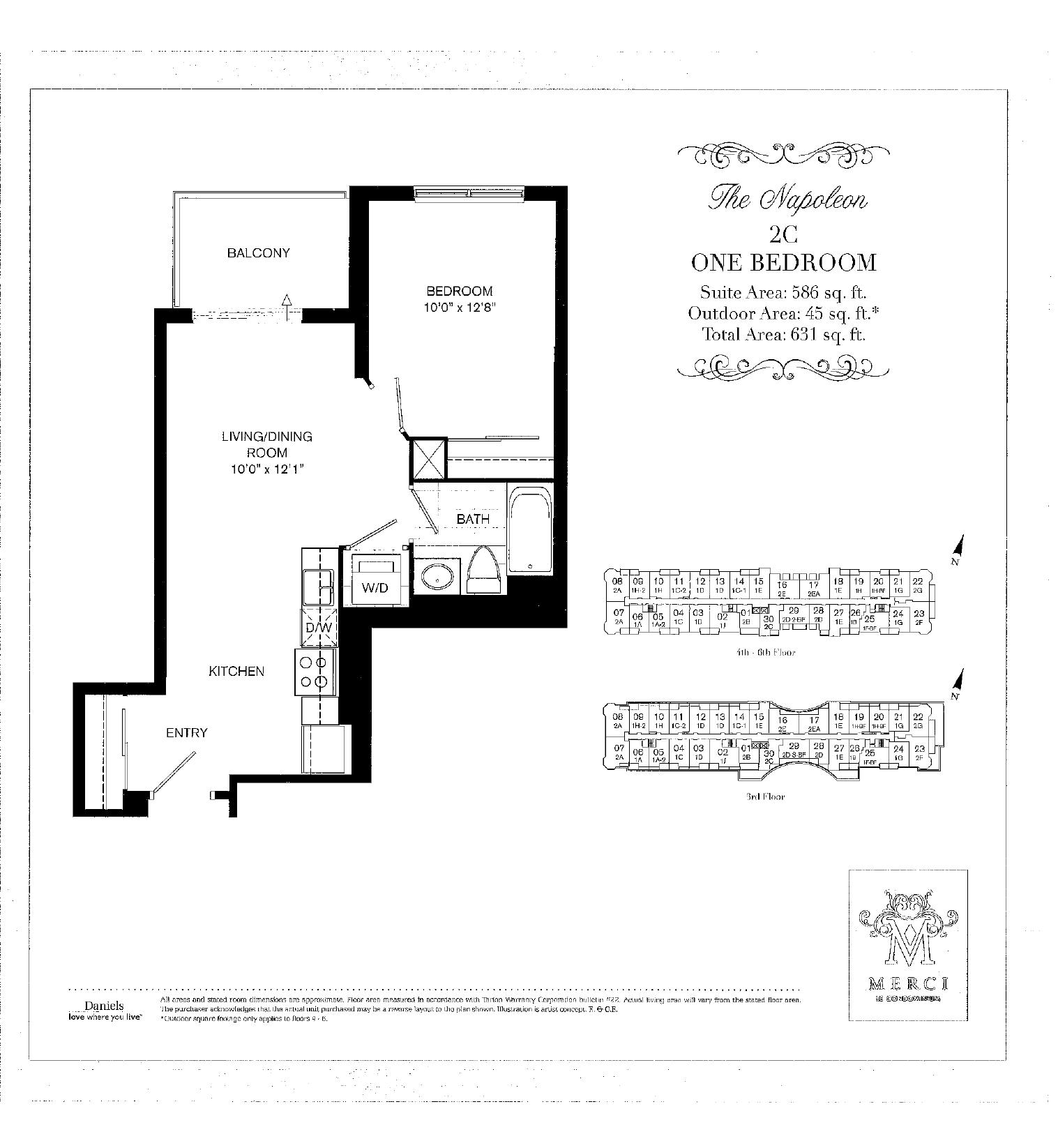 The Napoleon floor plan