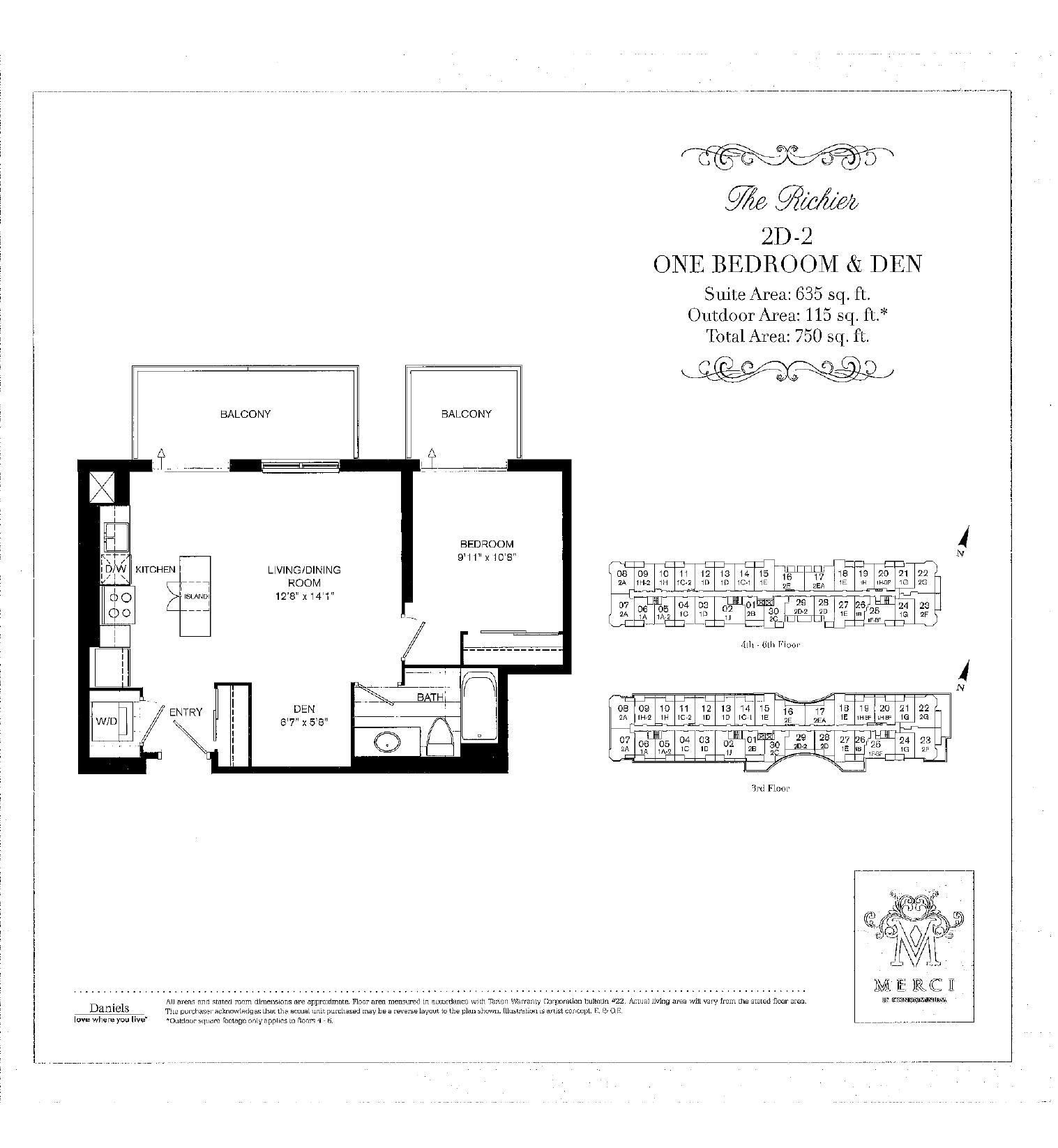 The Richier floor plan