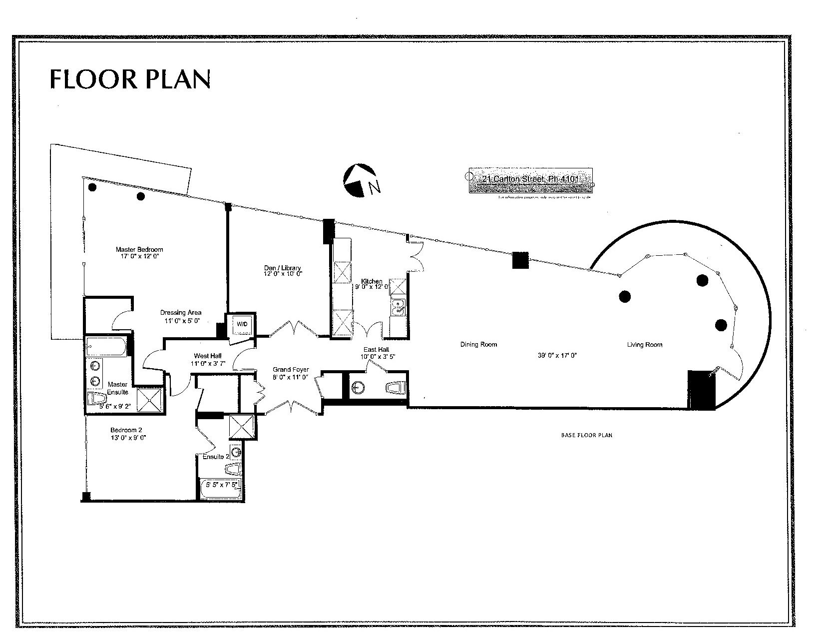 PH 4101 floor plan