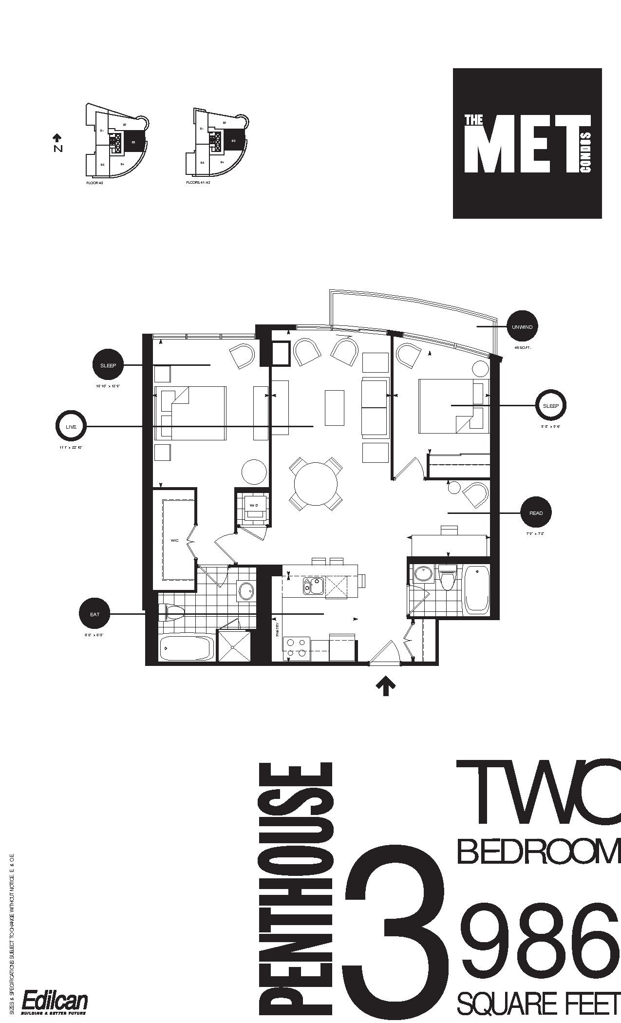 Suite 3 floor plan