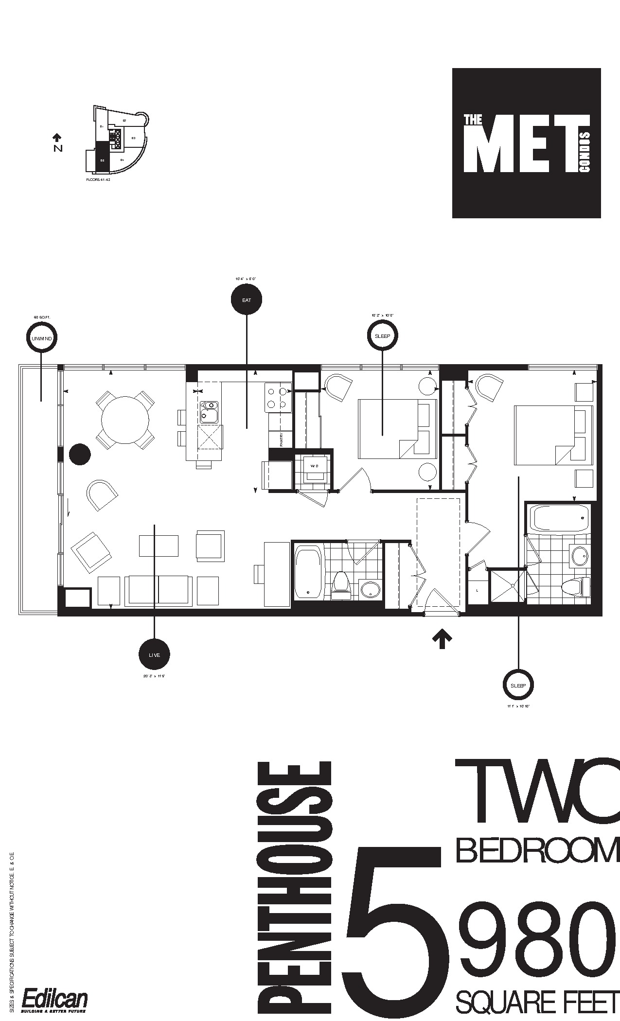 Suite 5 floor plan