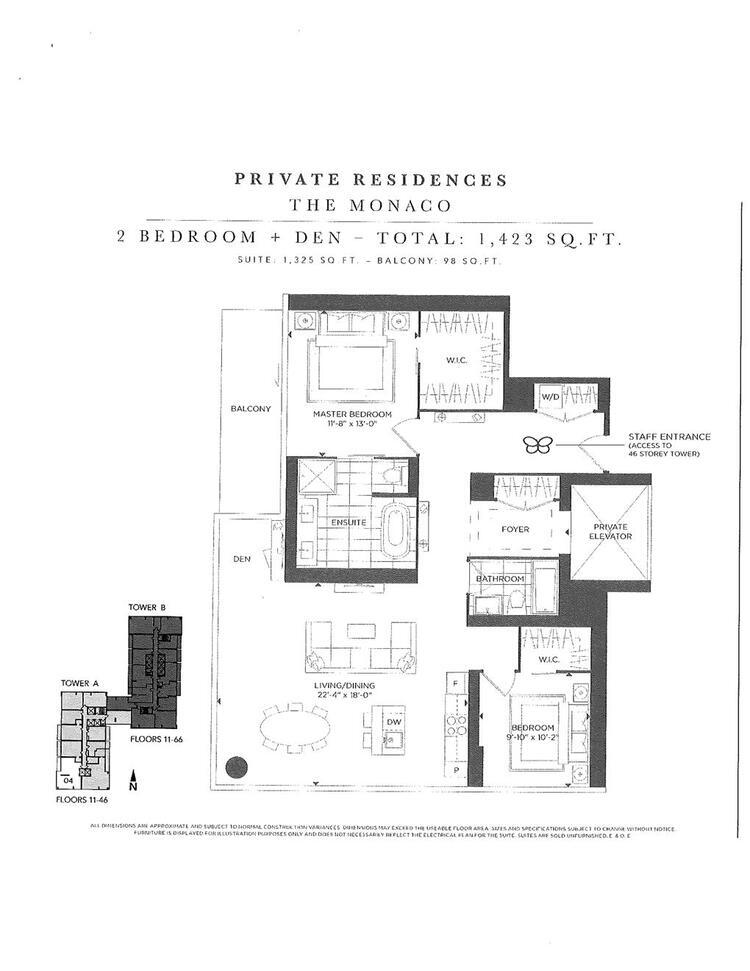 The Monaco floor plan