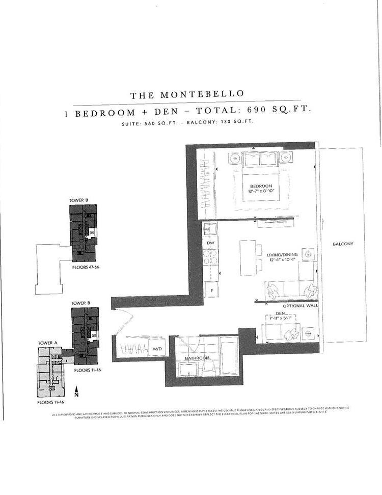 The Montebello floor plan