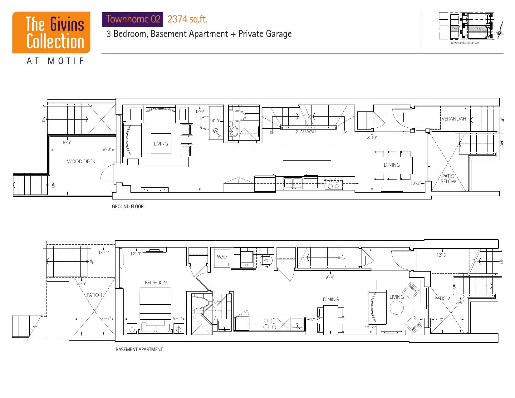 Givins Townhome 02 floor plan