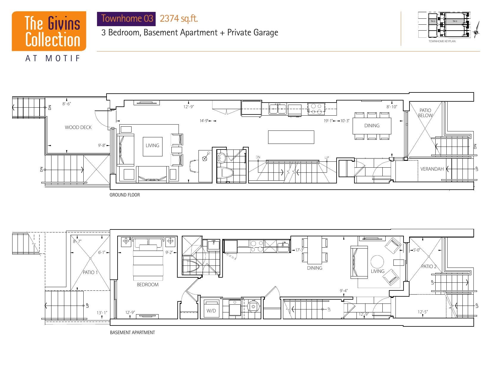 Givins Townhome 03 floor plan