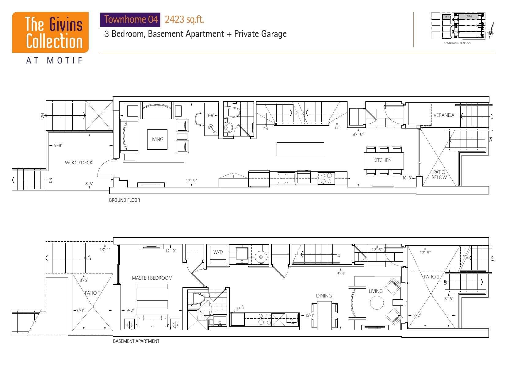 Givins Townhome 04 floor plan