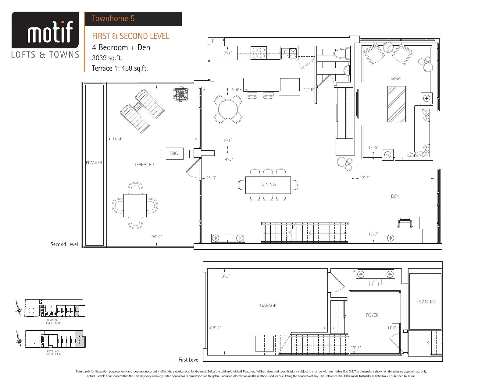 Townhome 5 floor plan