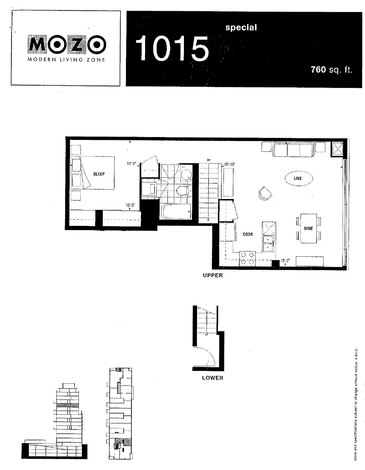 Special 1015 floor plan
