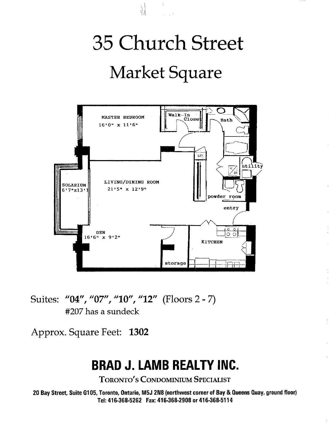 Suite 04/07/10/12 (35 Church) floor plan