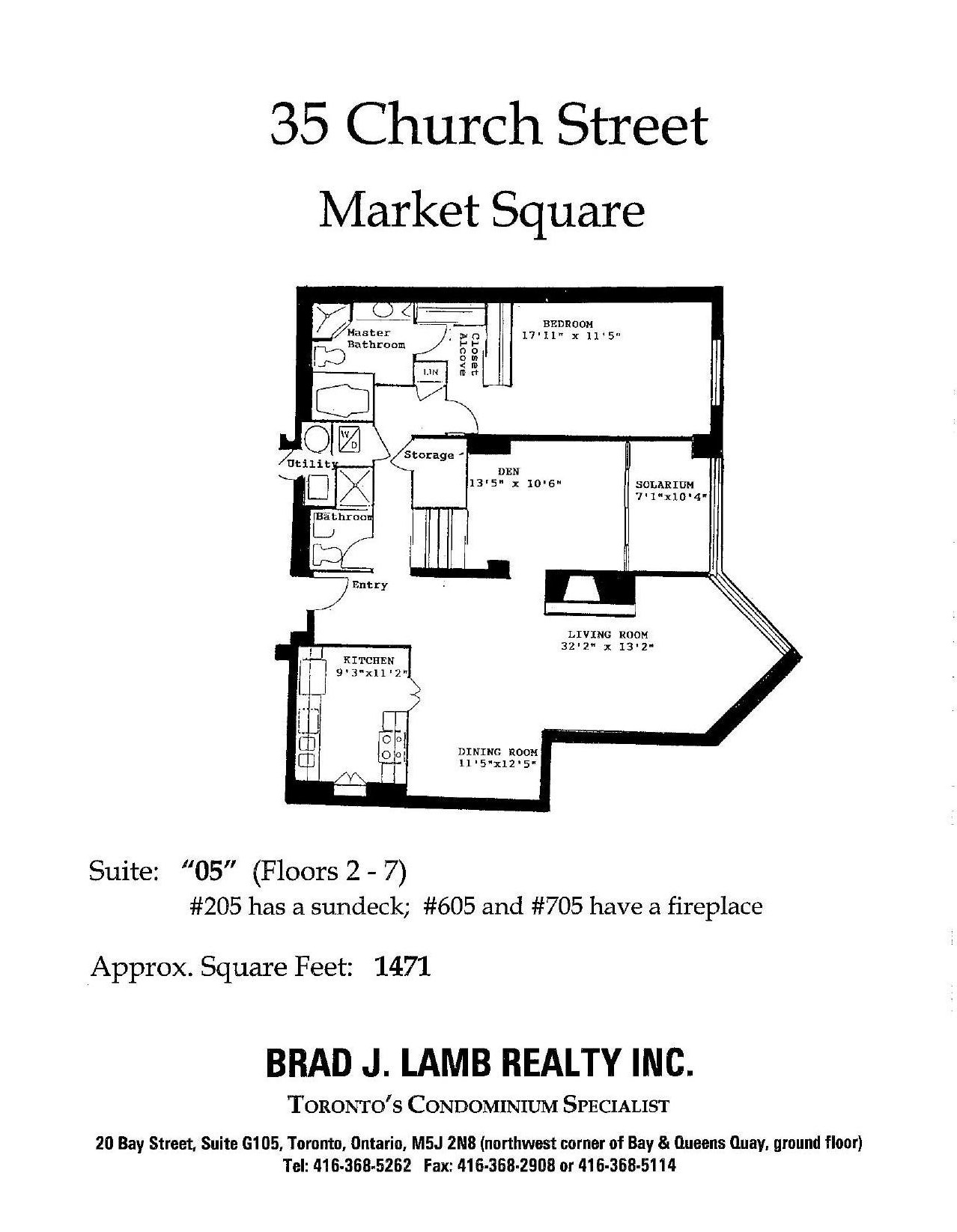 Suite 05 (35 Church) floor plan