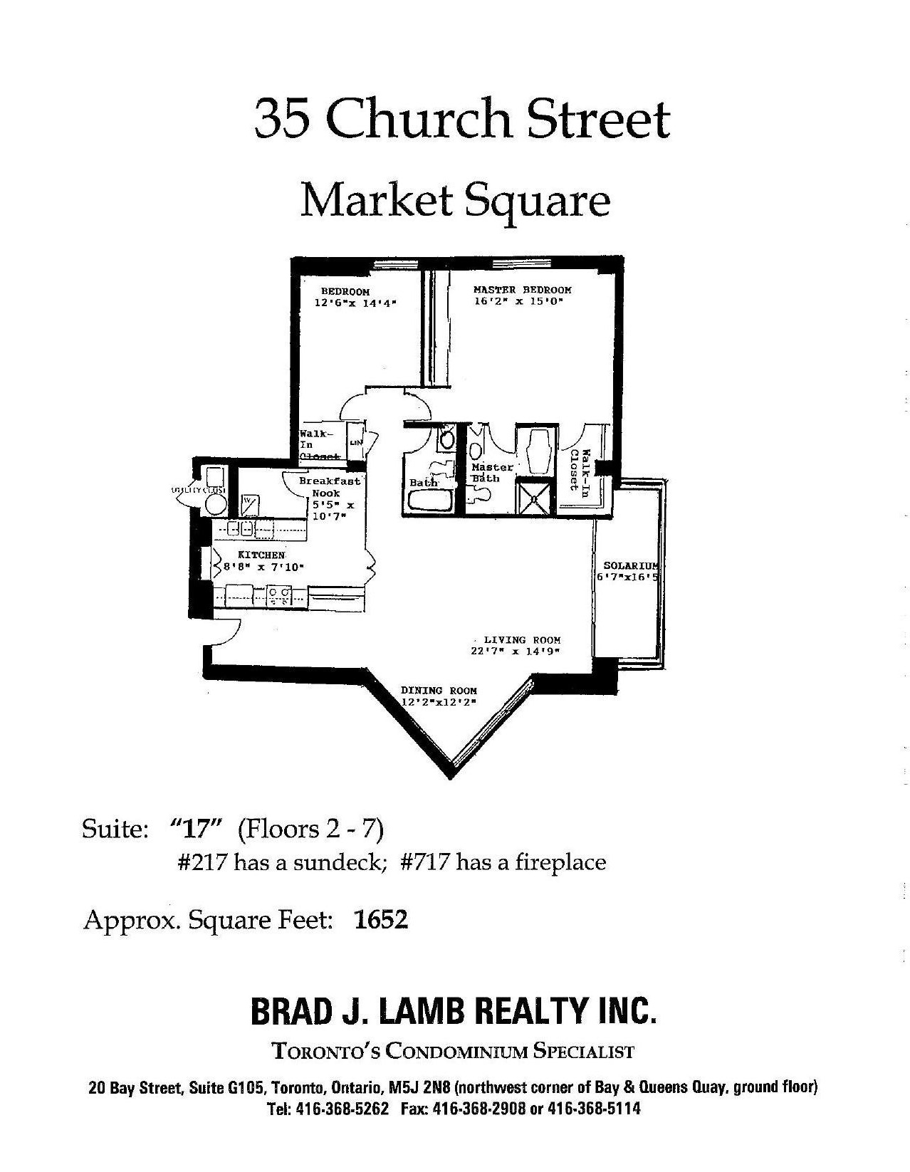 Suite 17 (35 Church) floor plan