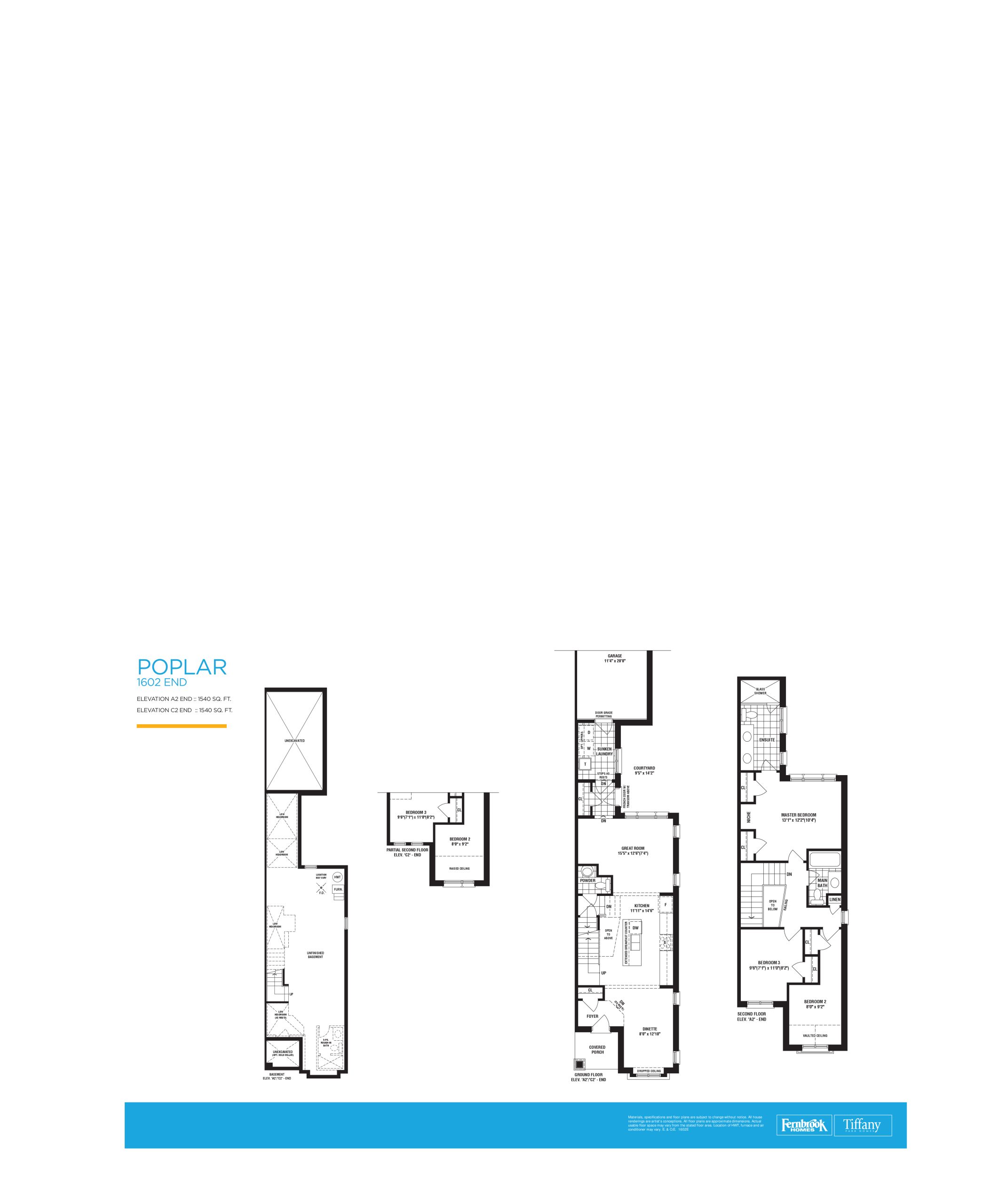 Poplar End floor plan