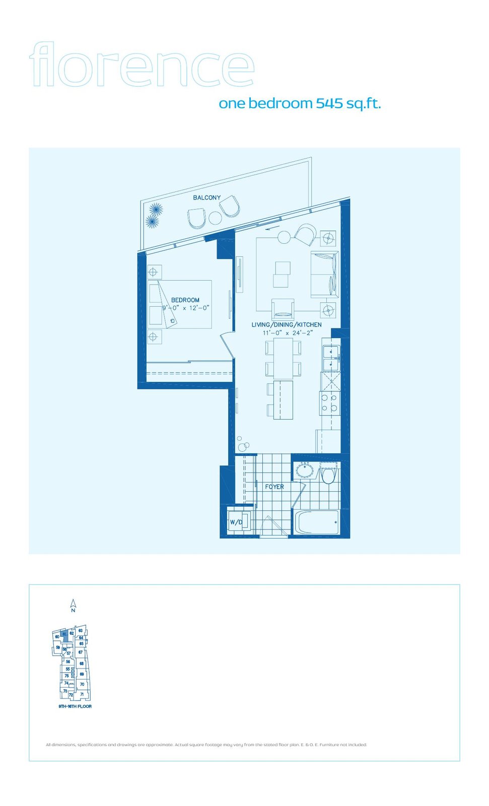Florence floor plan