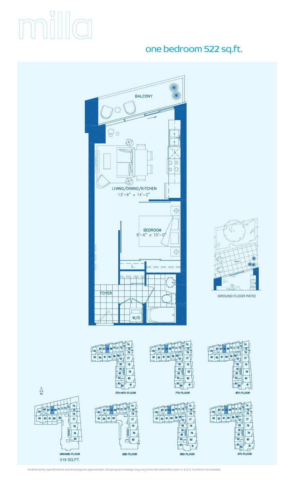 Milla floor plan