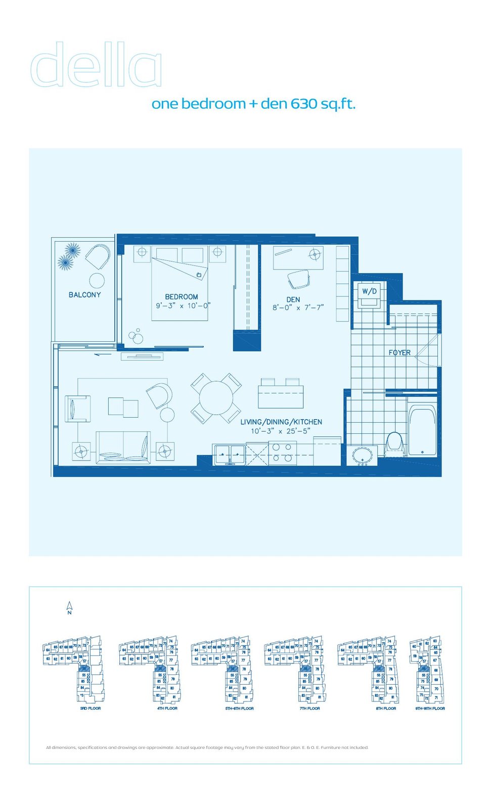 Della floor plan