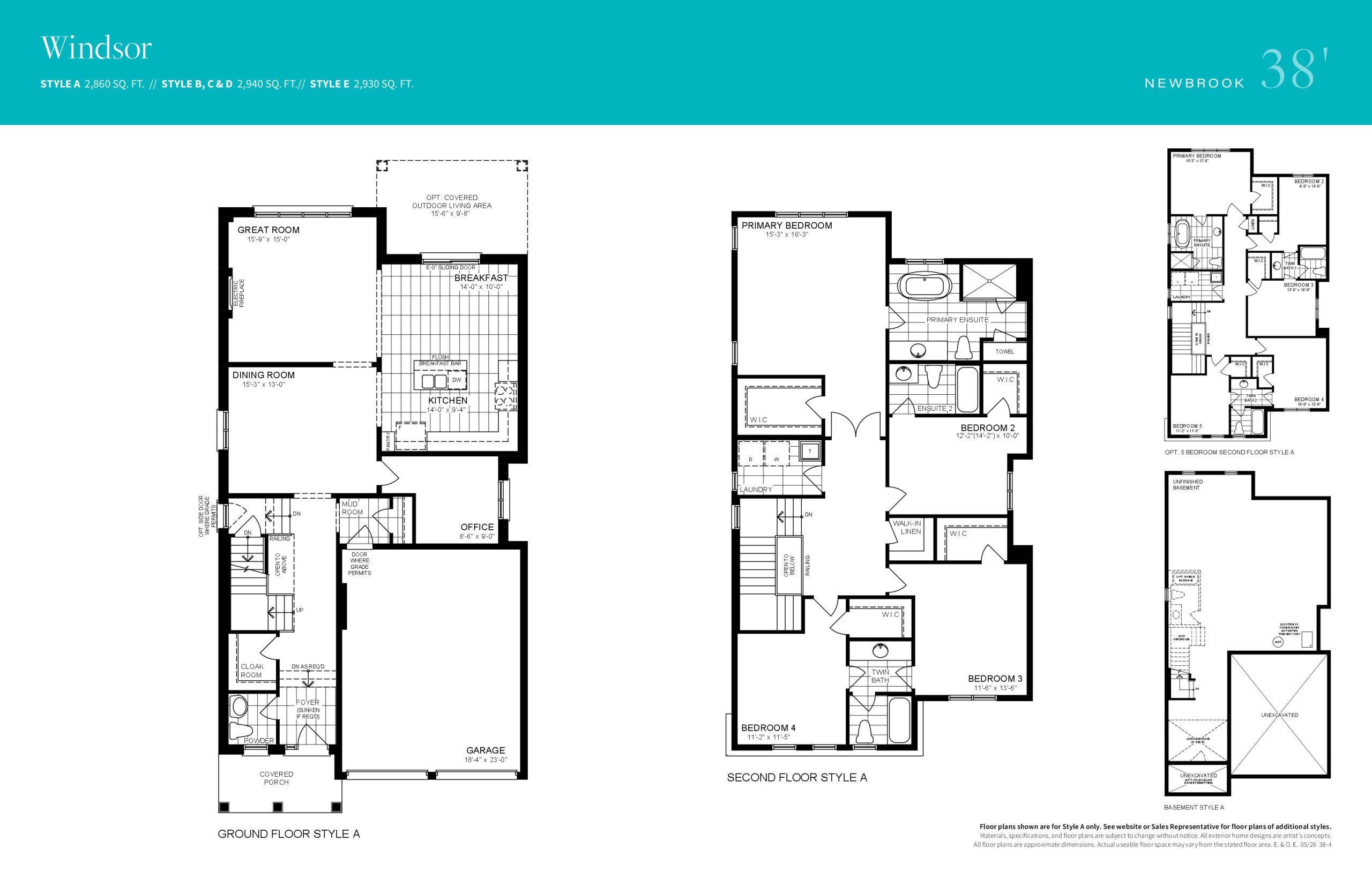 Windsor floor plan