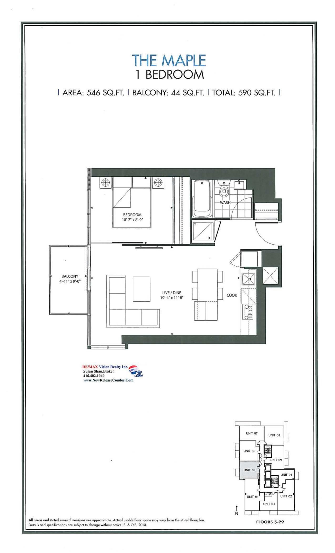 The Maple floor plan