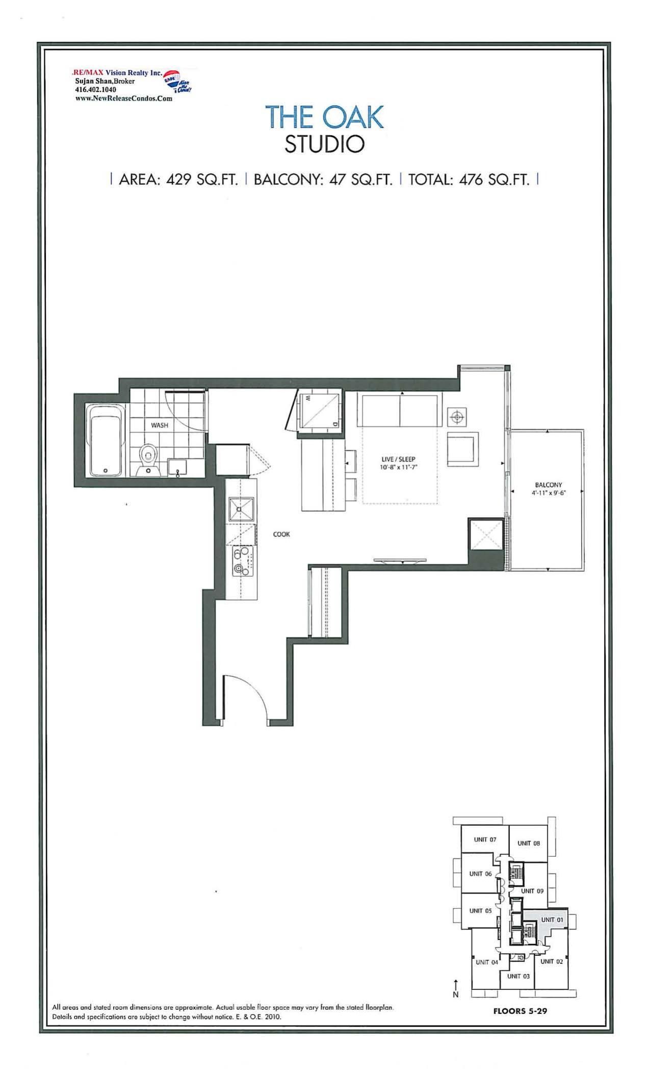 The Oak floor plan