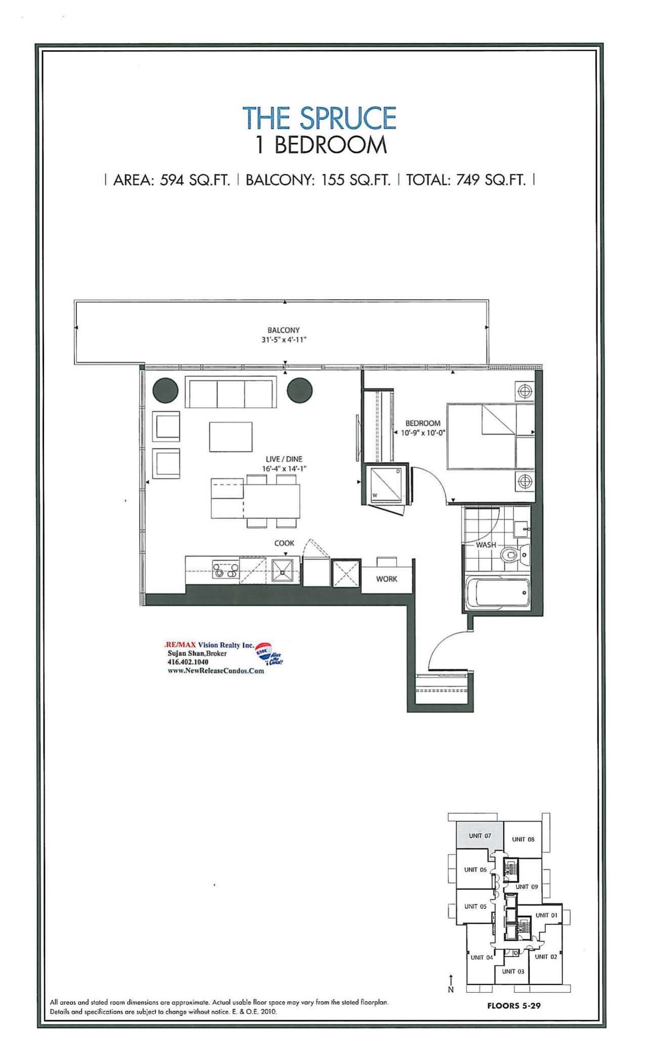 The Spruce floor plan