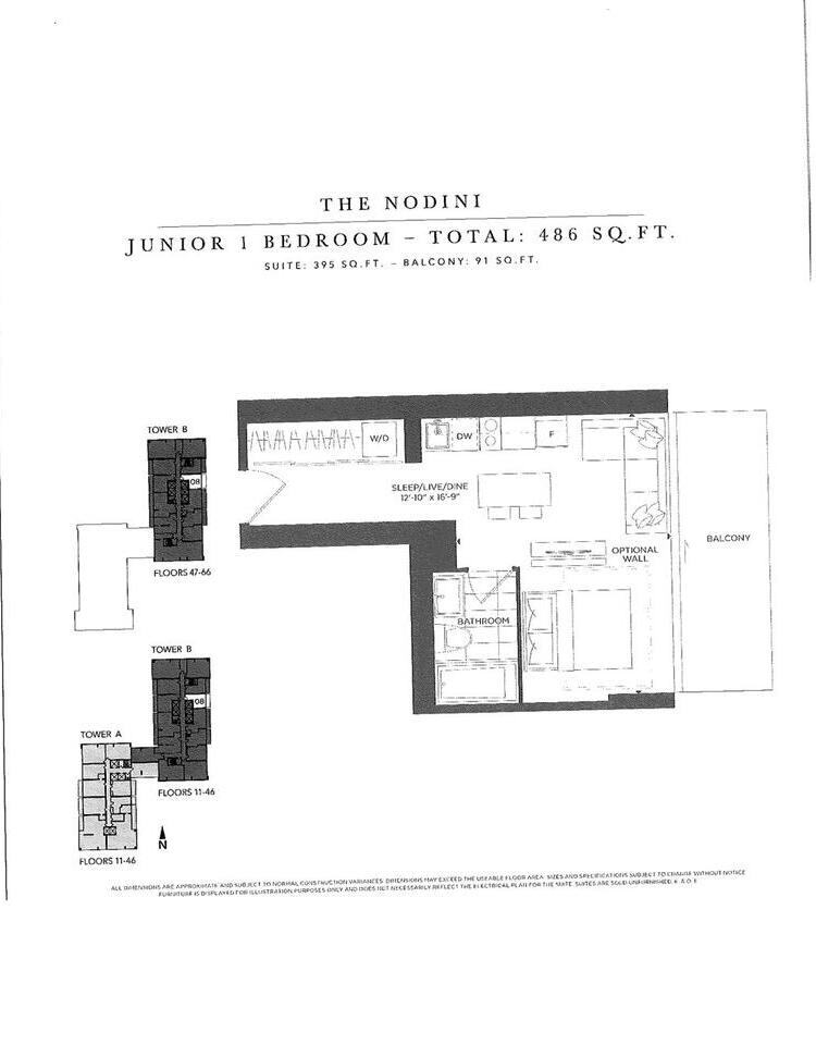 The Nodini floor plan