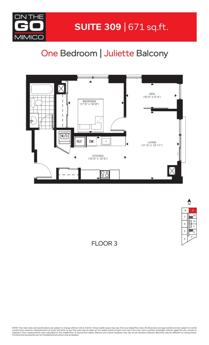 Suite 309 floor plan