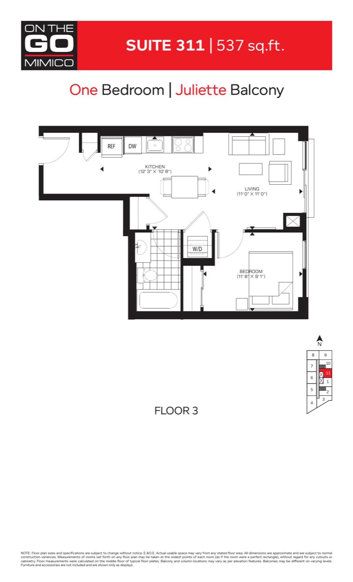 Suite 311 floor plan