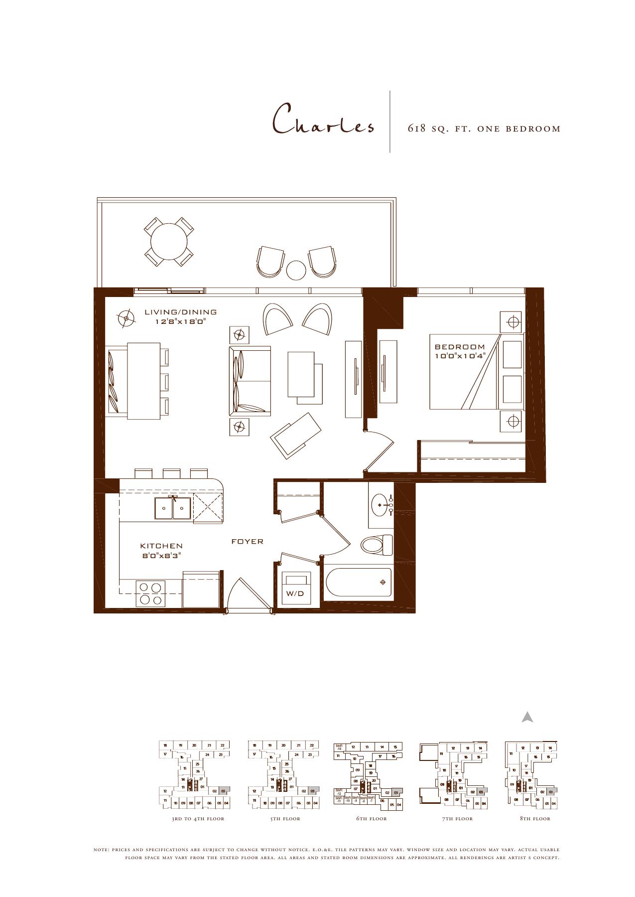 The Charles floor plan