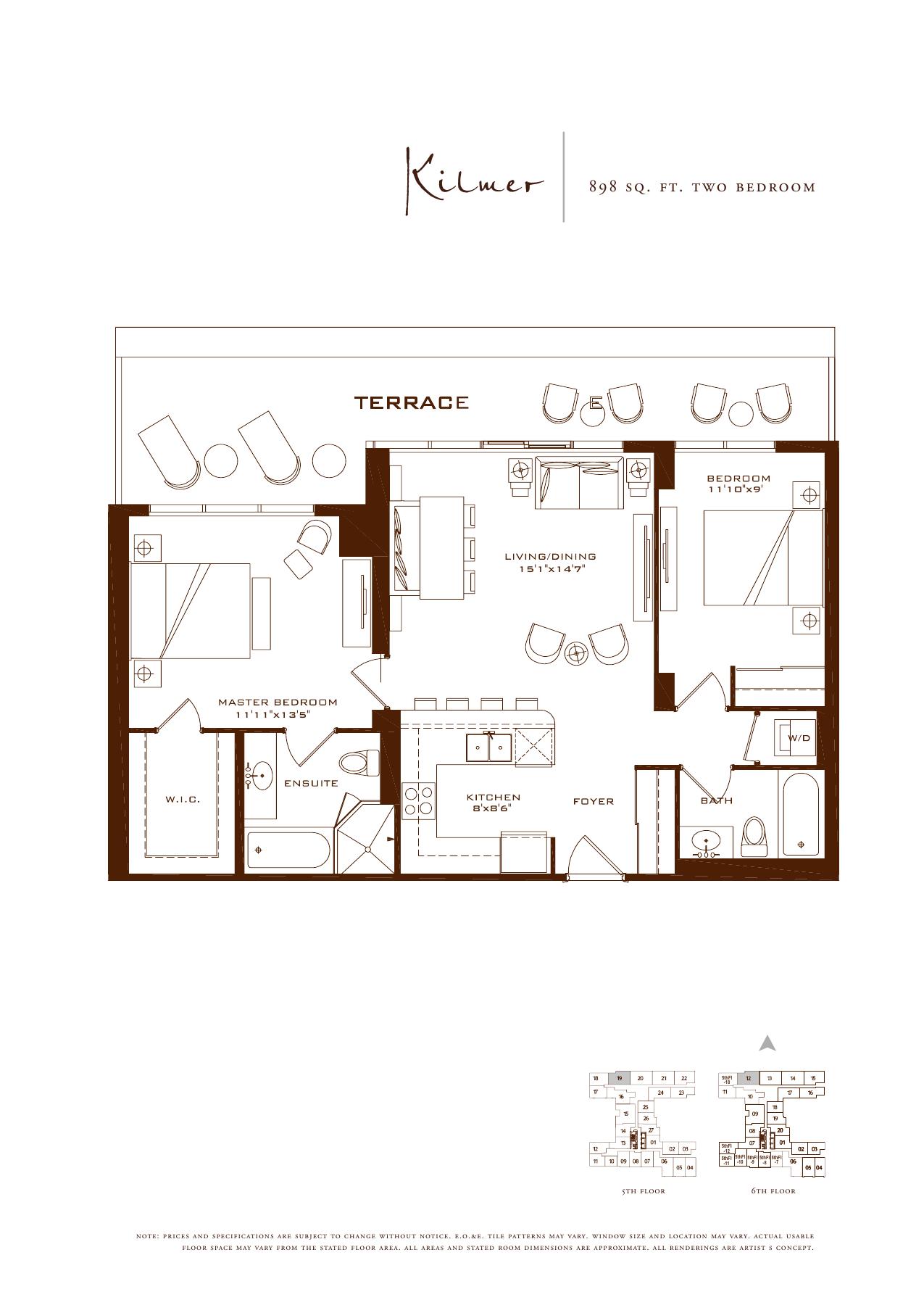 The Kilmer floor plan