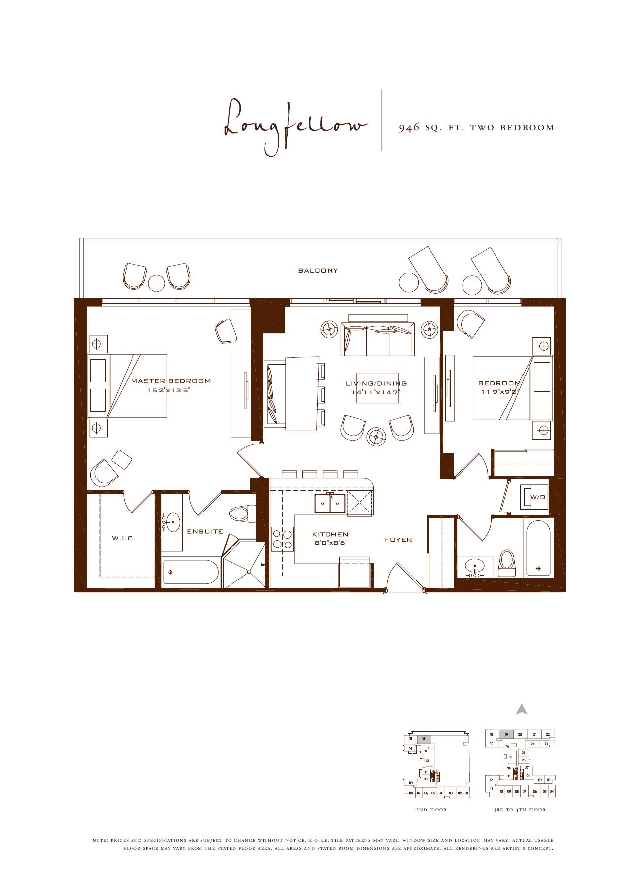 The Longfellow floor plan