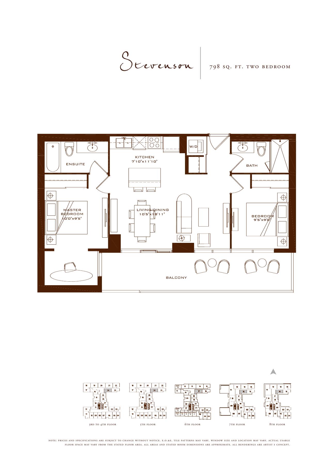 The Stevenson floor plan