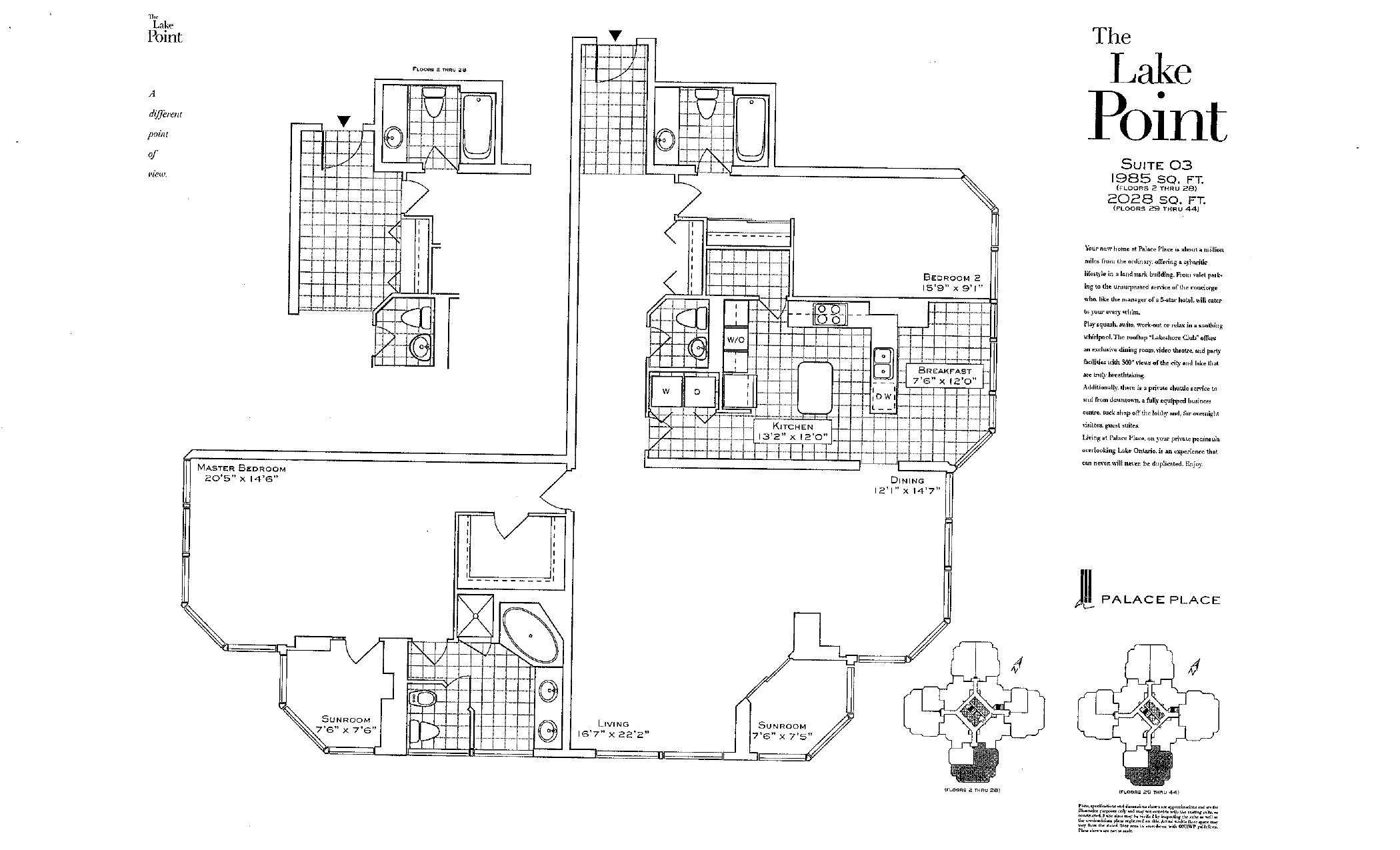 The Lake Point floor plan