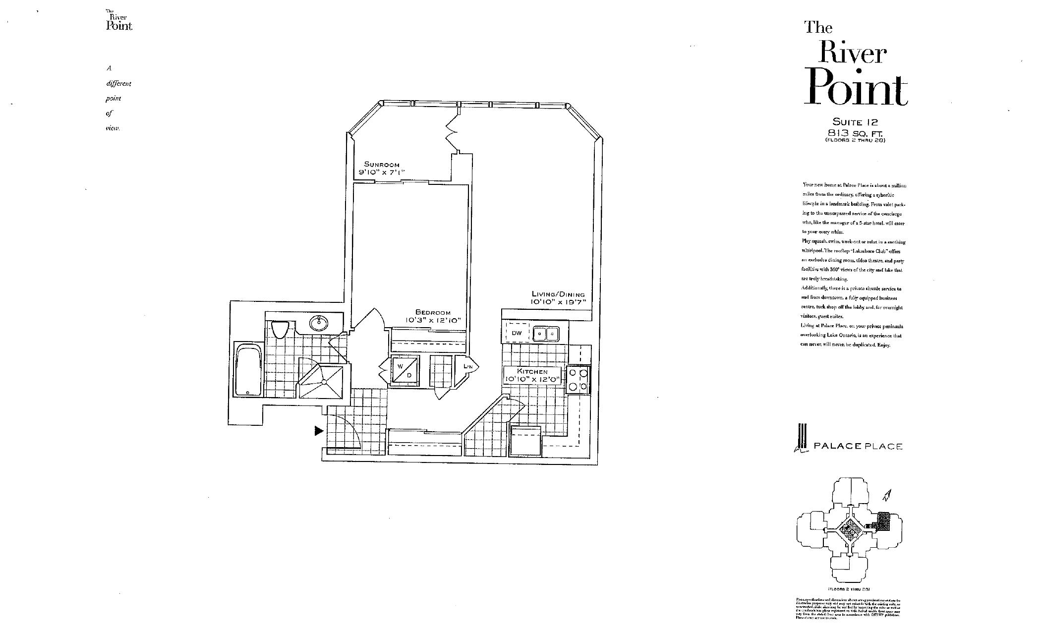 The River Point floor plan