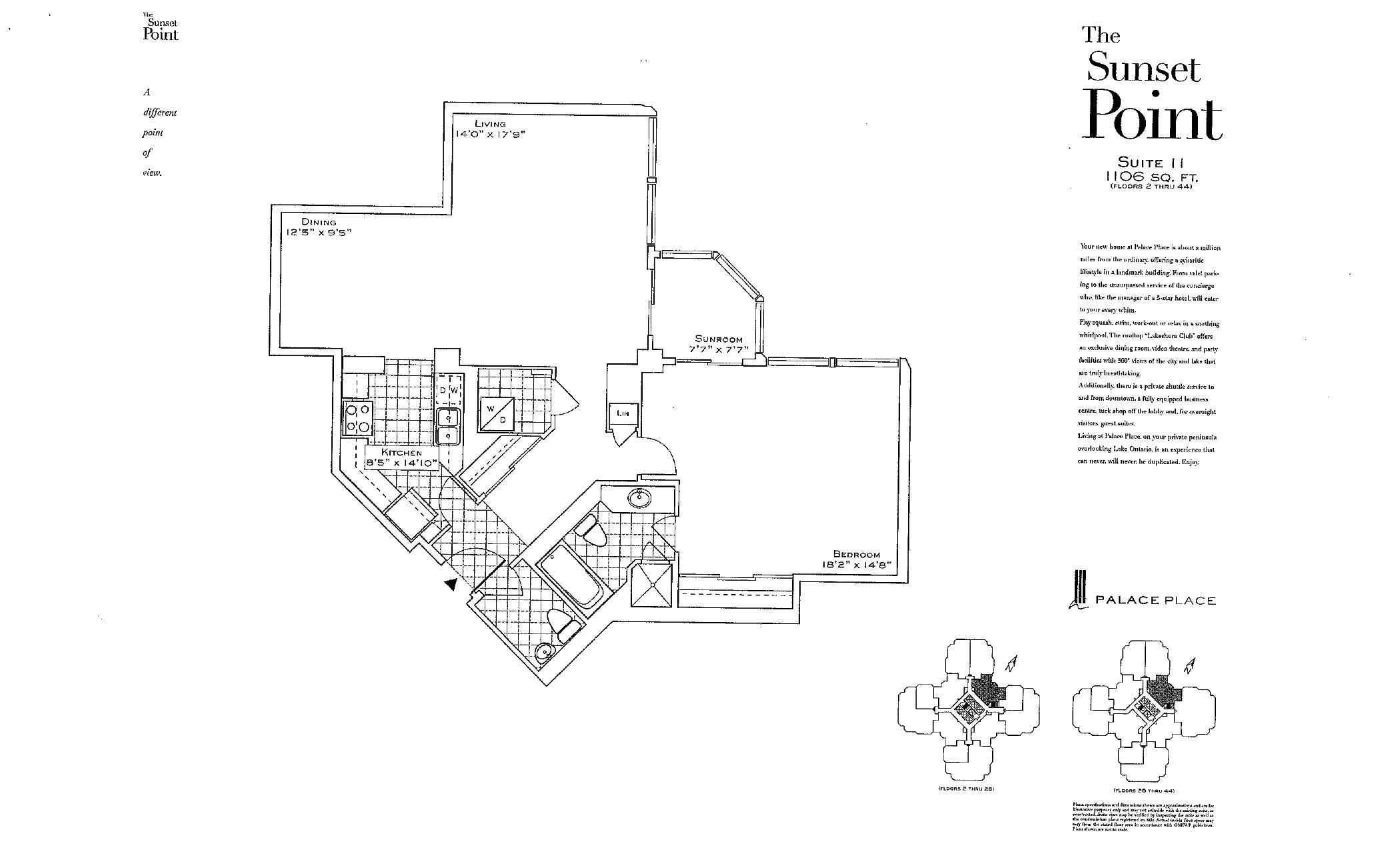 The Sunset Point floor plan