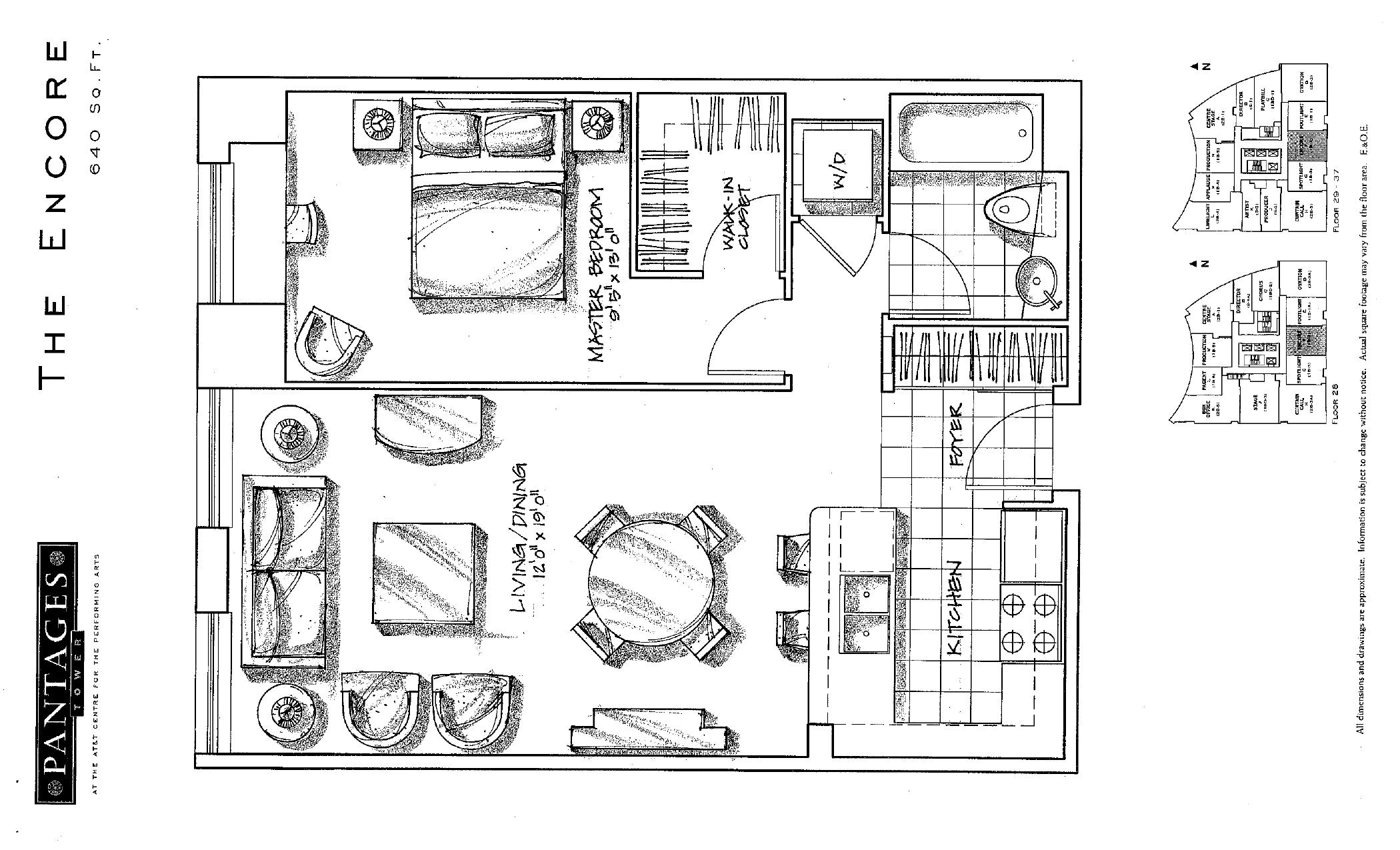 The Encore floor plan