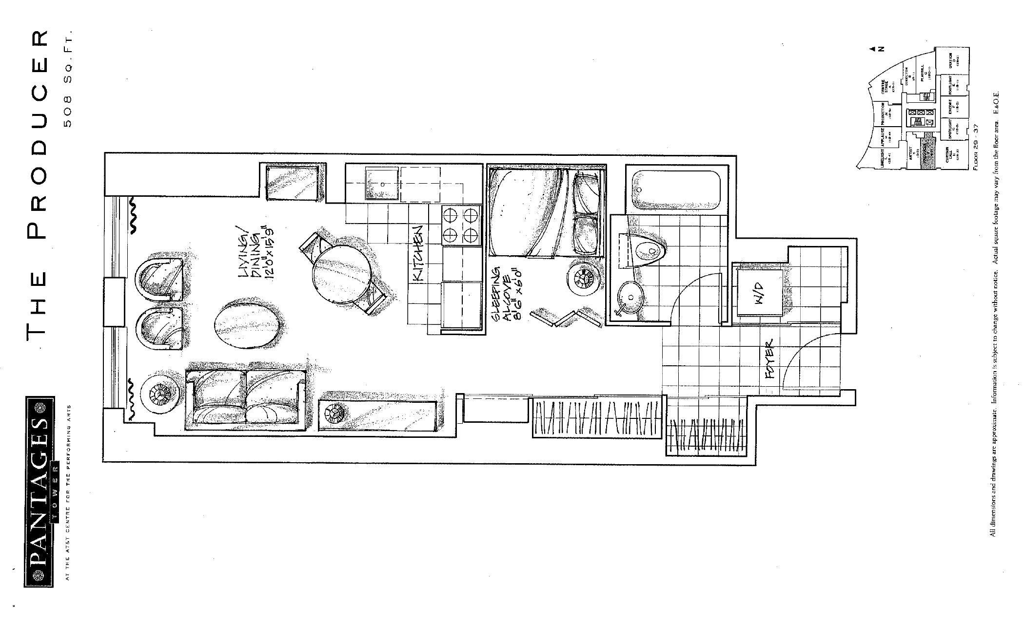 The Producer floor plan