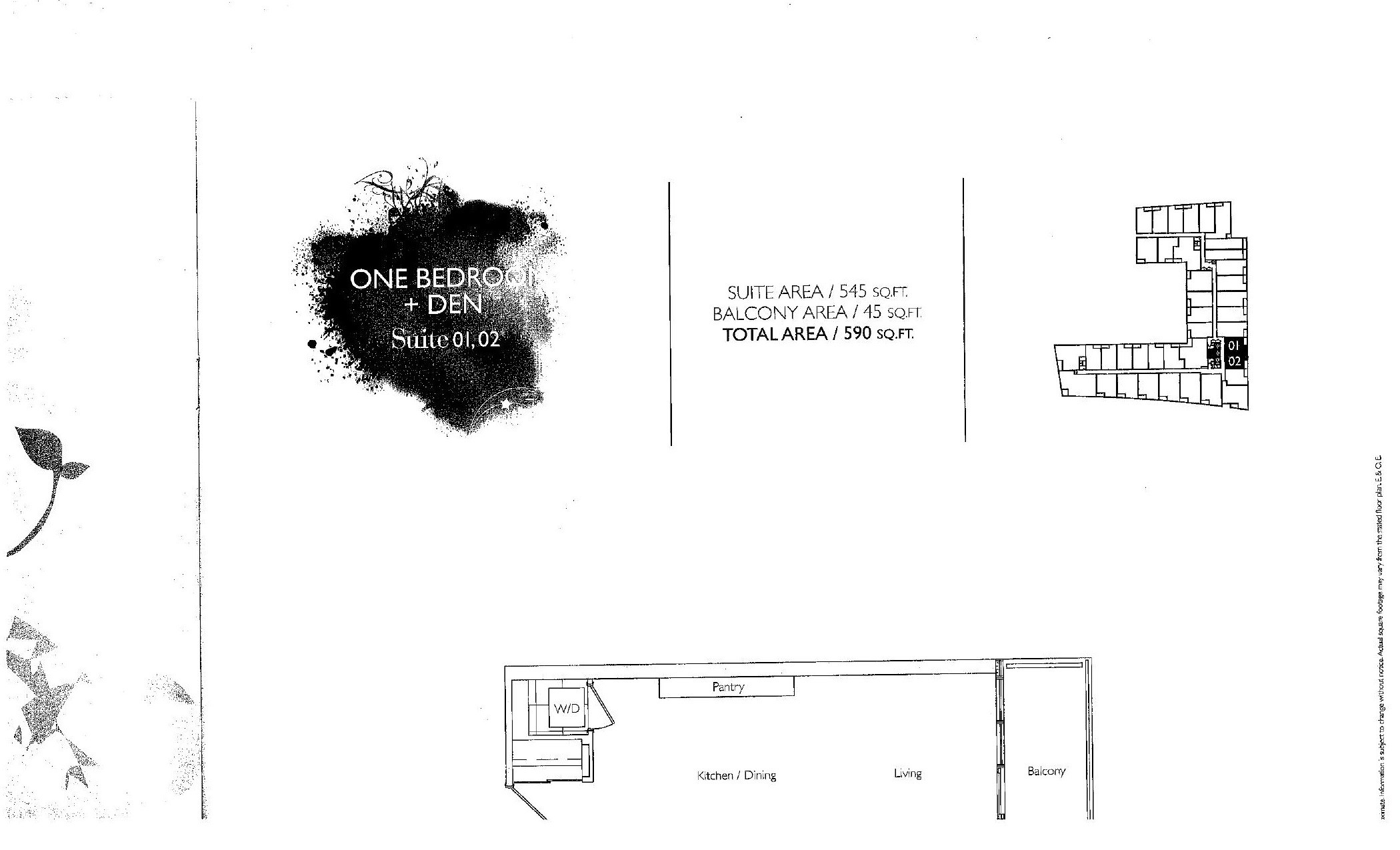 Suite 01-02 floor plan