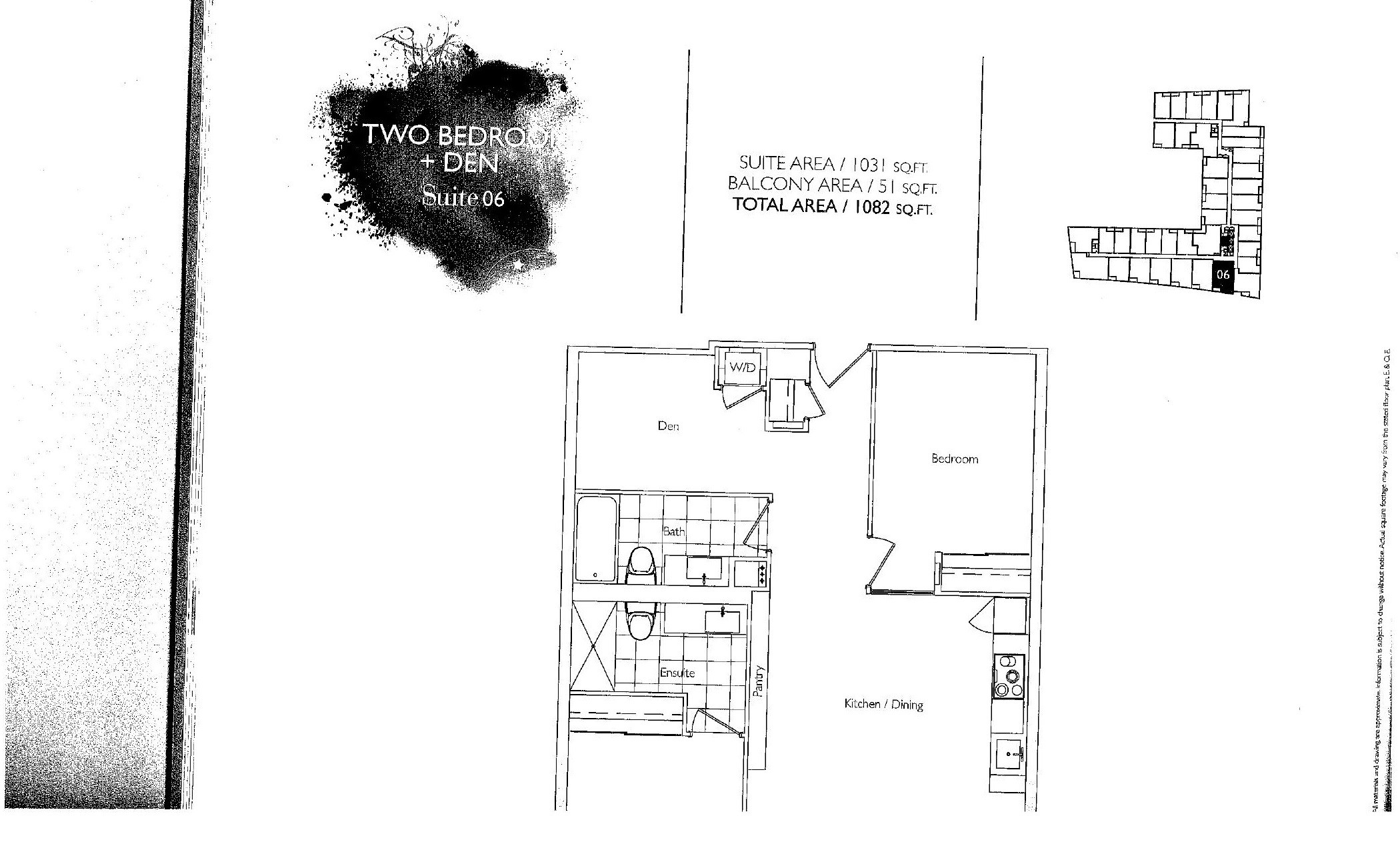 Suite 06 floor plan