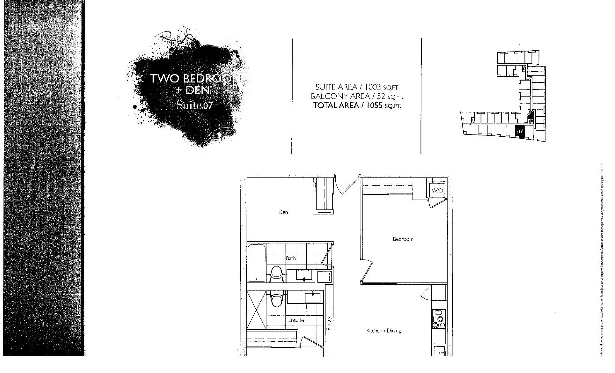 Suite 07 floor plan