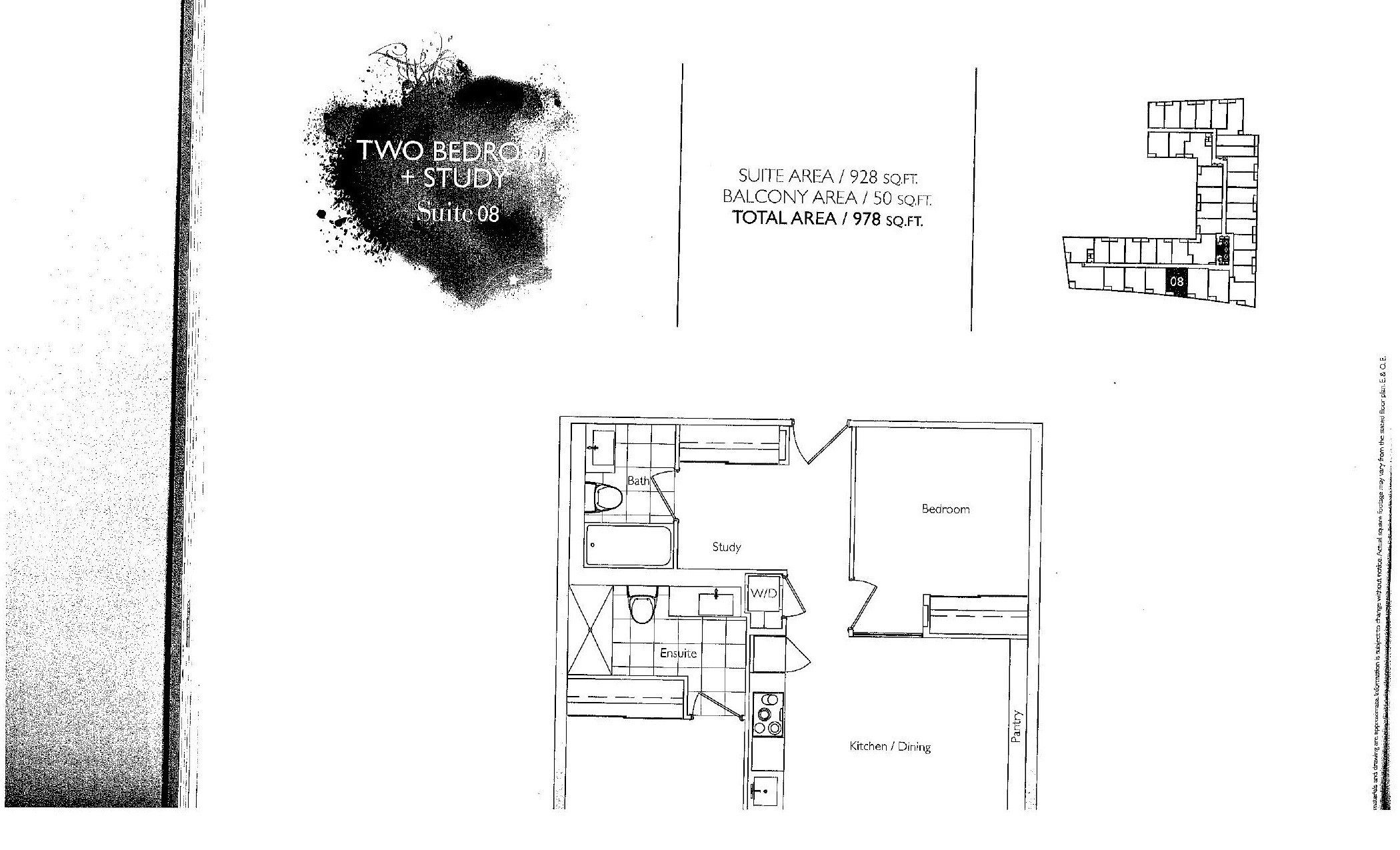 Suite 08 floor plan
