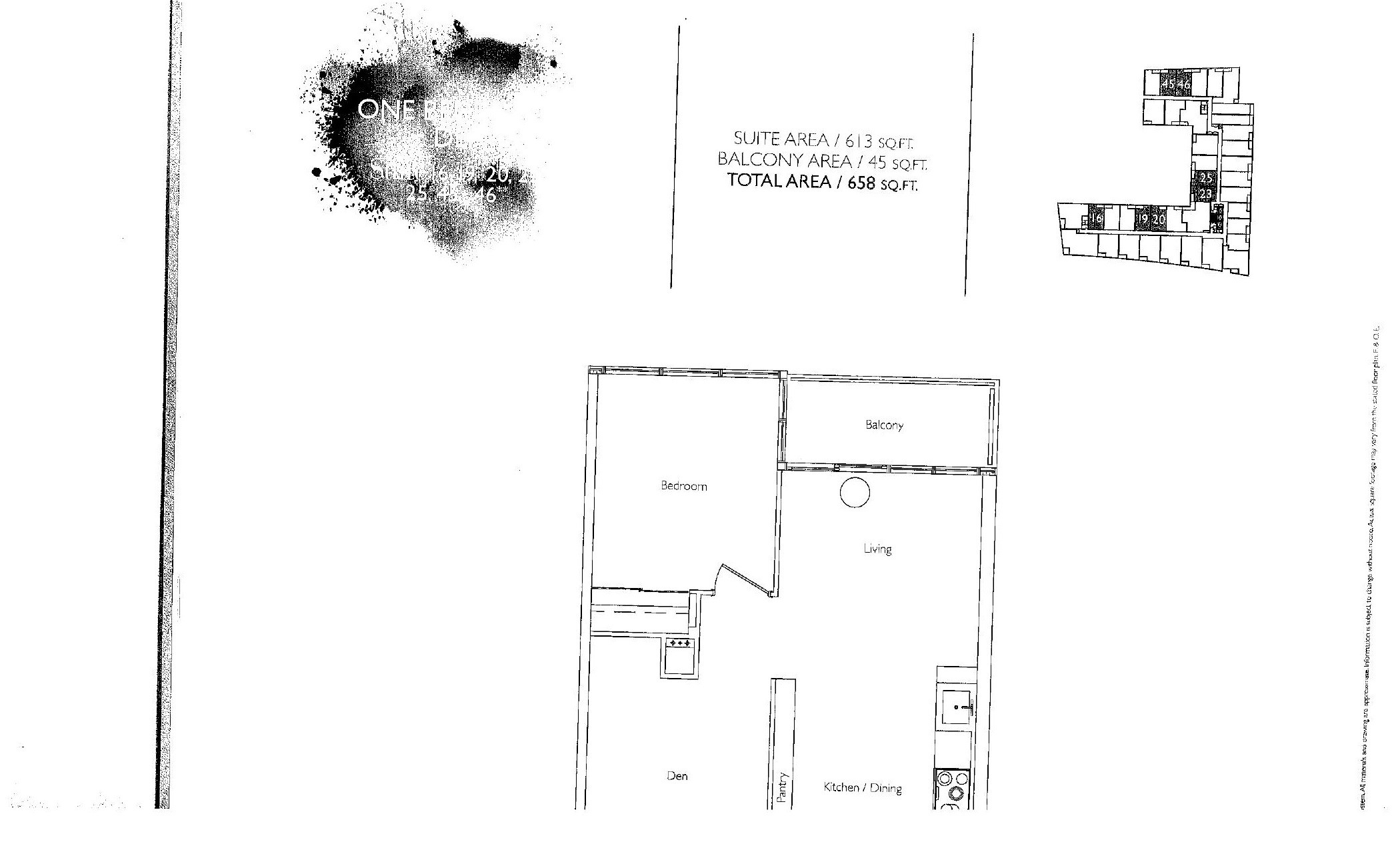 Suite 16-19-20-25 floor plan