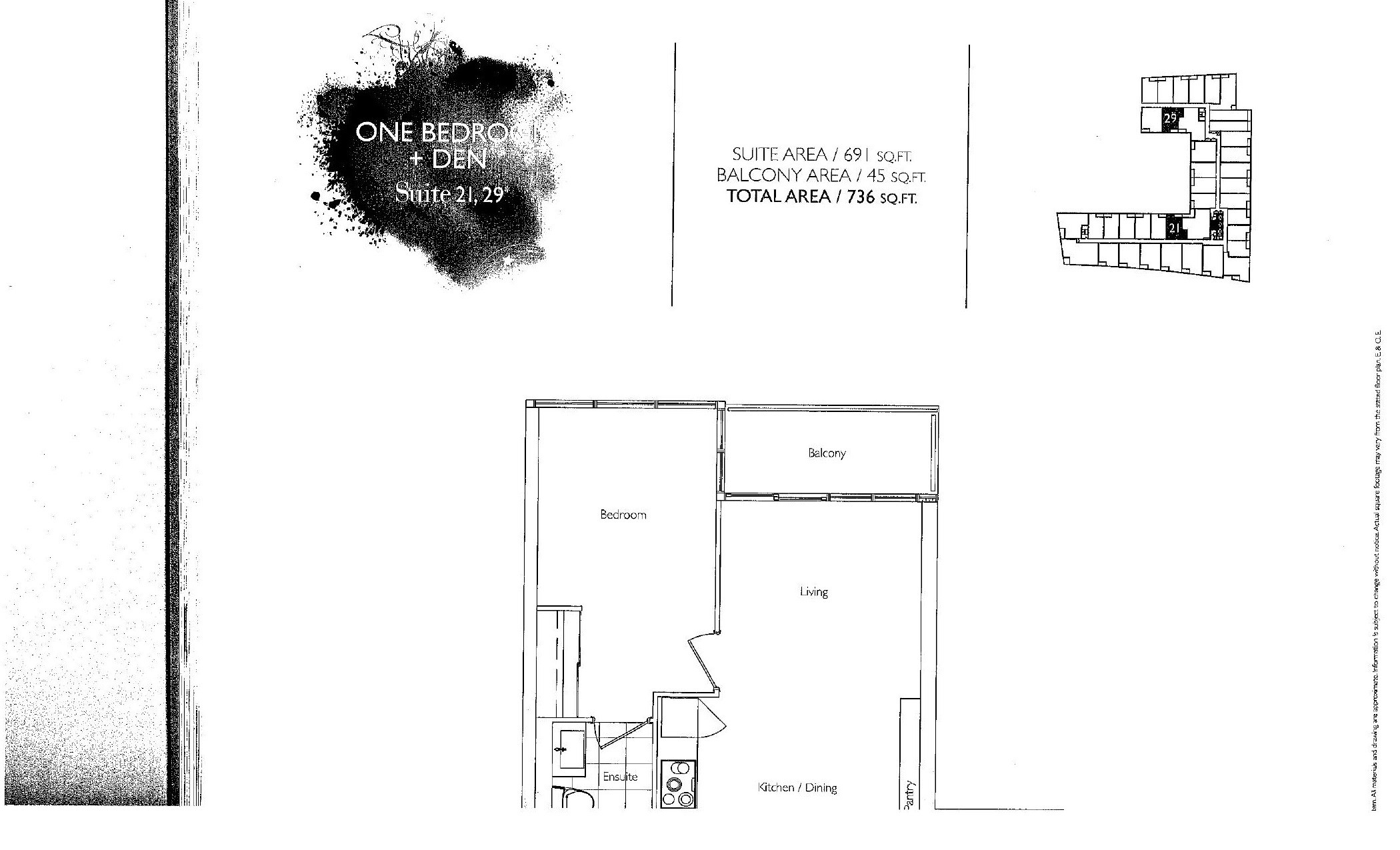 Suite 21-29 floor plan