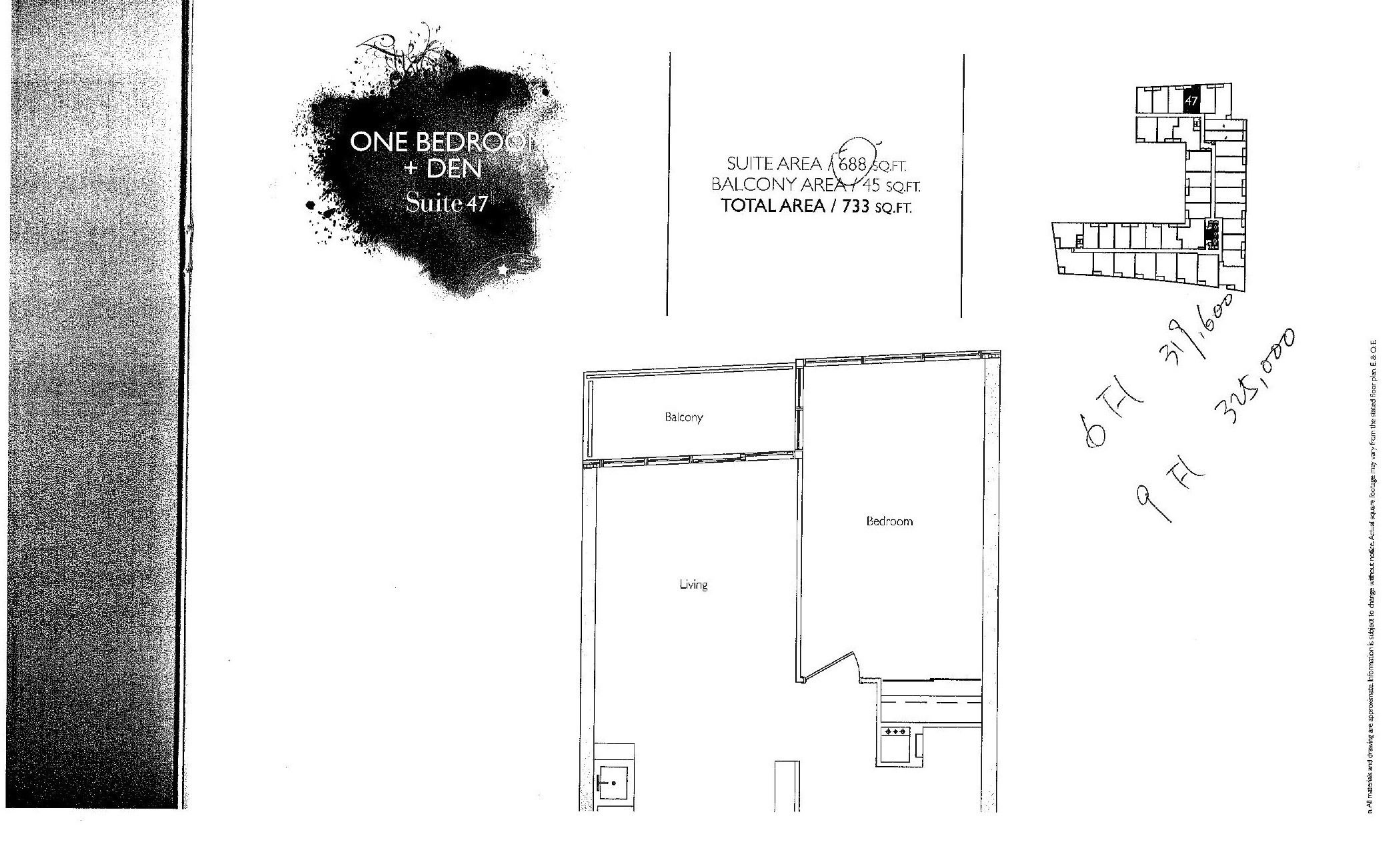 Suite 47 floor plan